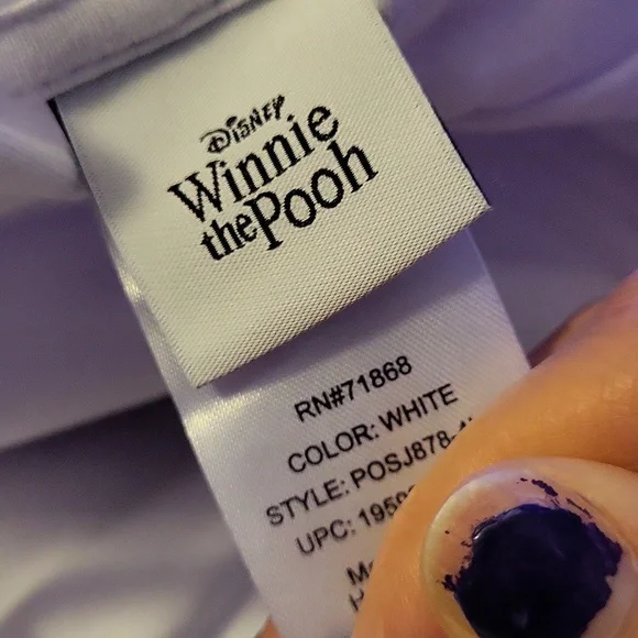 DISNEY WINNIE THE POOH full zip sweatshirt hoodie - Picture 12 of 14